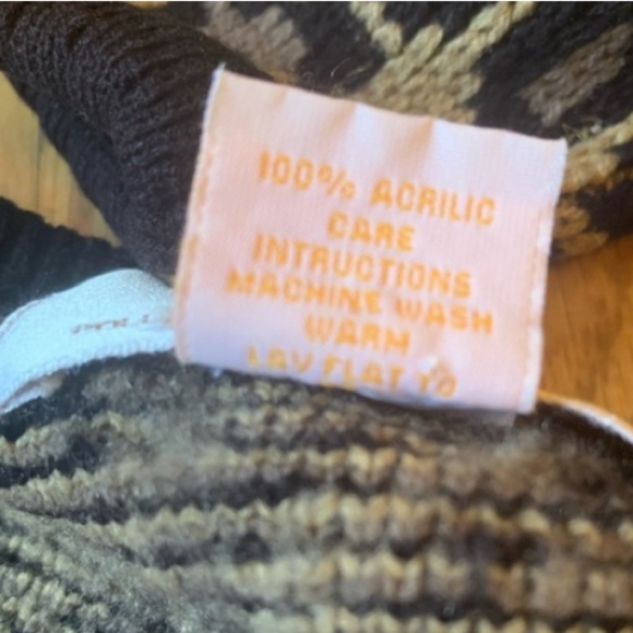 Vintage Tally Ho Leopard button up cardigan Size M - Picture 14 of 14